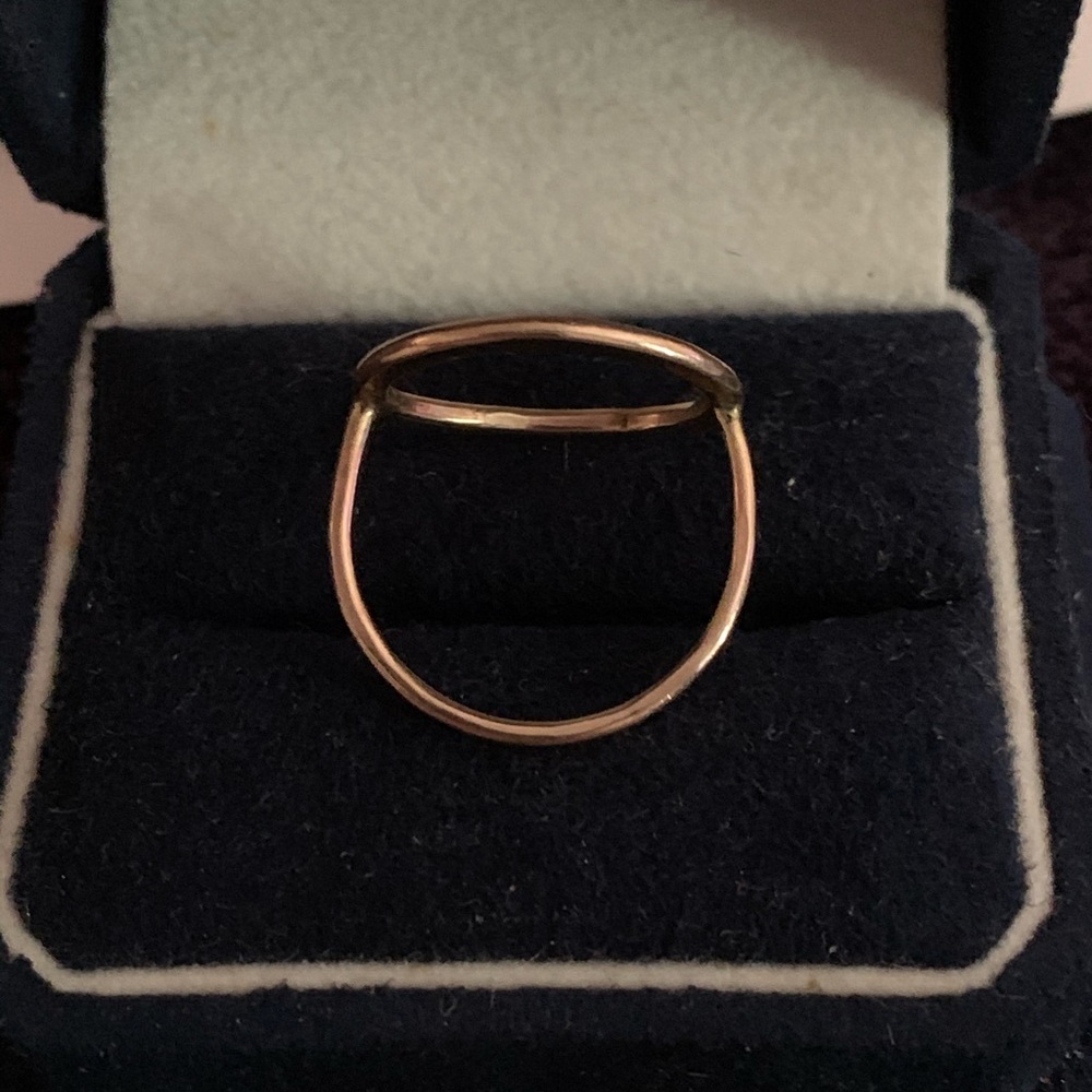 ❤️❤️OVAL RING, sz 5.5-6.  LISA RICHARDT HAND MADE - Picture 3 of 4